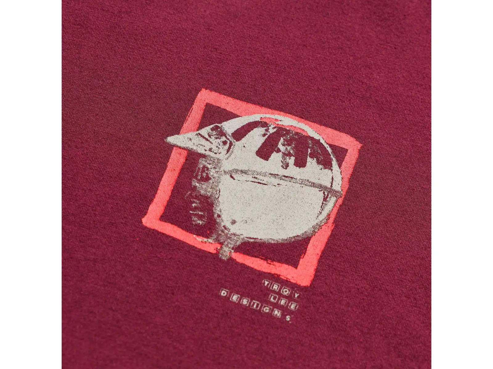 Troy Lee Designs Portrait men's T-shirt short sleeve Sangria