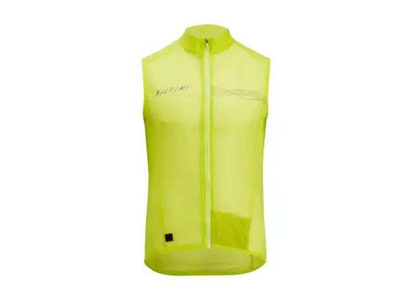 Silvini Tenno MJ1602 men's wind-resistant vest lime/cloud