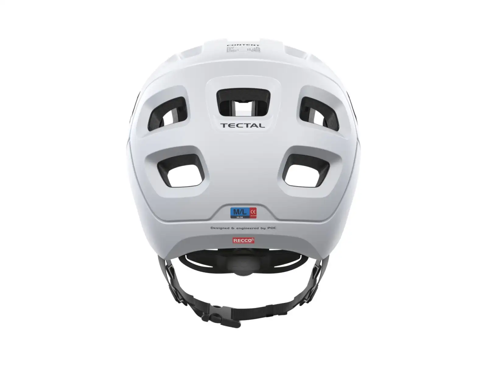POC Tectal helmet Hydrogen White Matt