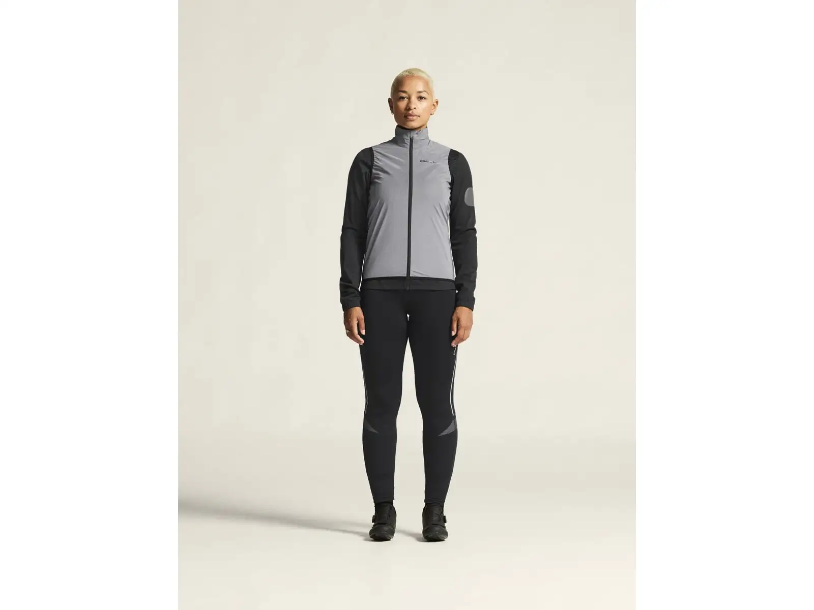 CRAFT ADV Essence Lumen Wind women's cycling vest grey