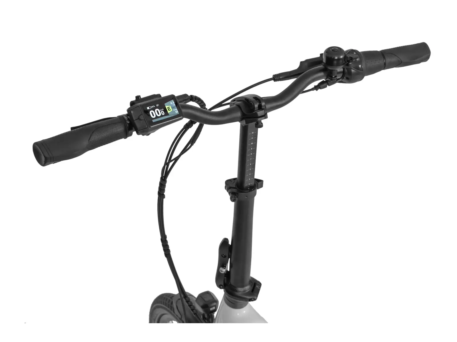 Ecobike Rhino Cruise 630 Wh Arctic White folding electric bike