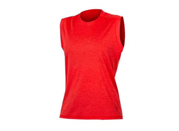 Endura SingleTrack women's sleeveless jersey Pomegrante