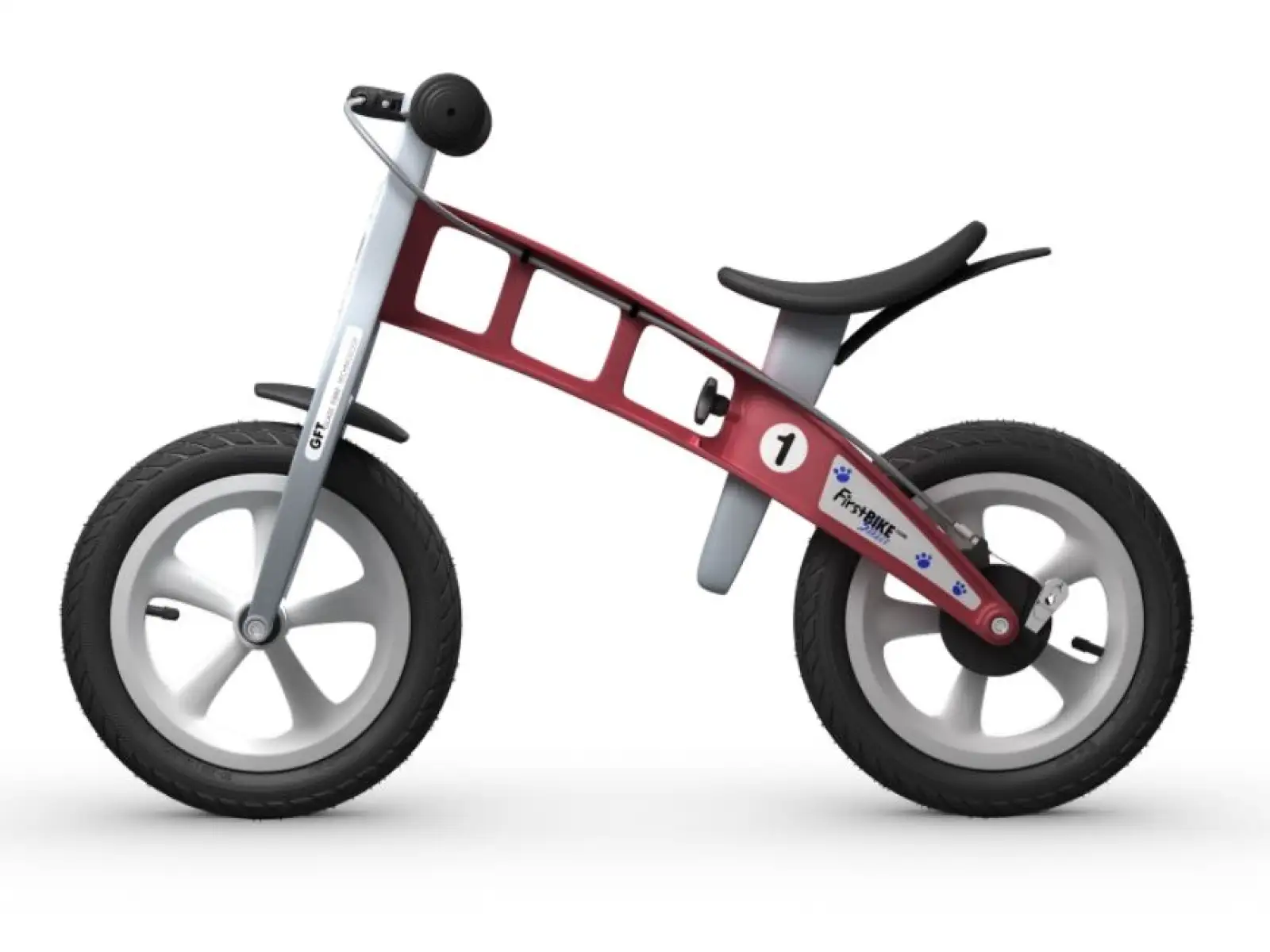 First Bike Street children's balance bike red
