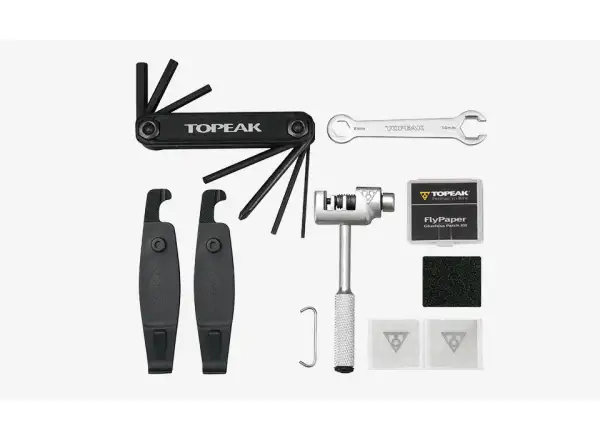 Topeak Sidekick STW Wedge Pack saddle bag 0.6 l Black + tool 13 functions