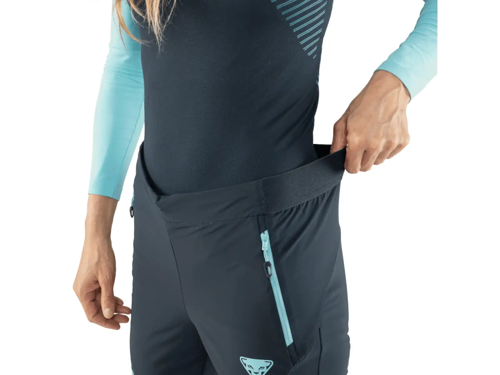 Dynafit Speed Dynastretch women's pants blueberry mallard blue