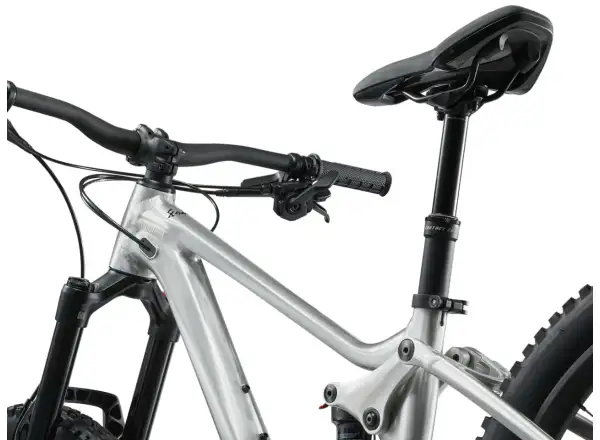 Giant Faith 24 children's full suspension bike Raw Aluminium