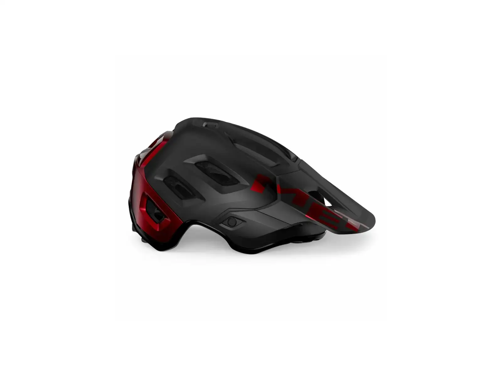 MET Roam MIPS helmet black/red metallic glossy
