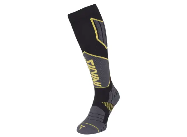 Silvini Ricalde knee-high socks Black/Lime