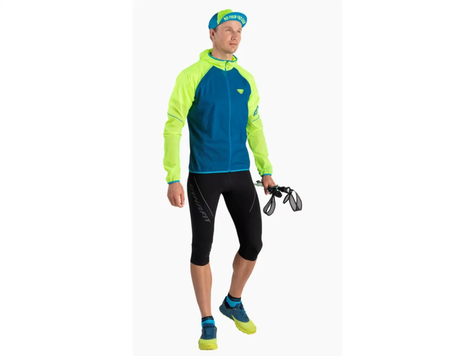 Dynafit Alpine 2 men's 3/4 running tights black out