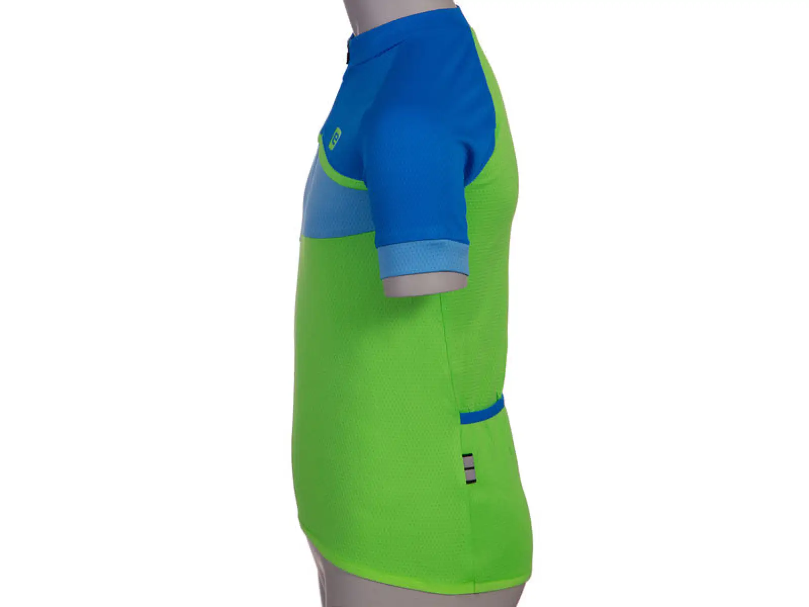 Etape Peddy kids jersey short sleeve green/blue