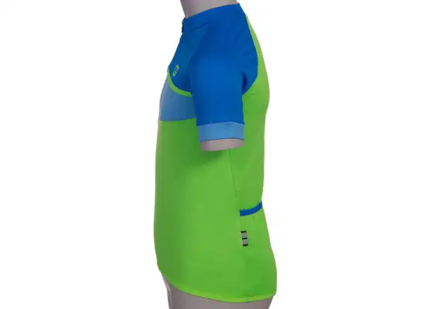 Etape Peddy kids jersey short sleeve green/blue