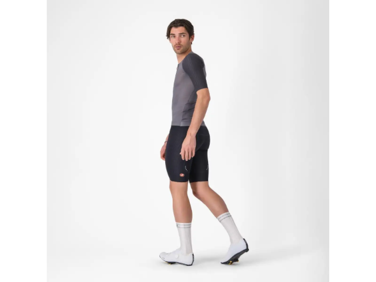 Castelli Aero Race 8S men's jersey short sleeve Smoky Gray