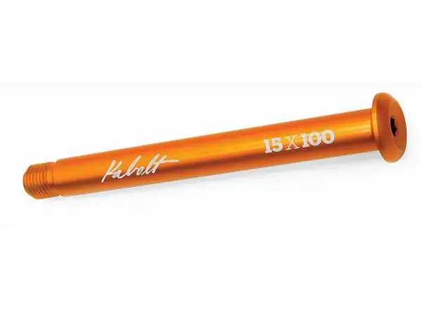 Fox Racing Shox Kabolt fork axle 15x100 mm for F 32/34/36 orange