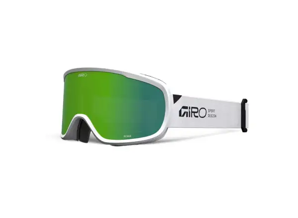 Giro Roam ski goggles White Stacked/Loden Green/Yellow (2lenses)