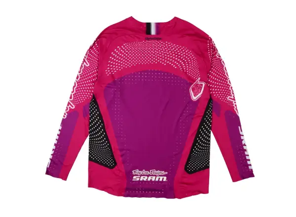 Troy Lee Designs x SRAM Sprint Ultra men's jersey long sleeve Radioscape Fuchsia