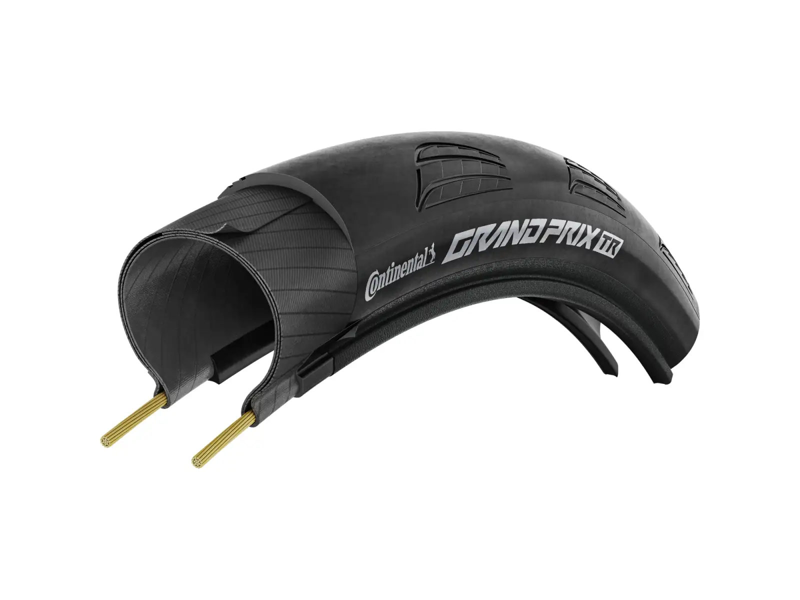 Continental Grand Prix TR 25-622 road tire kevlar Black