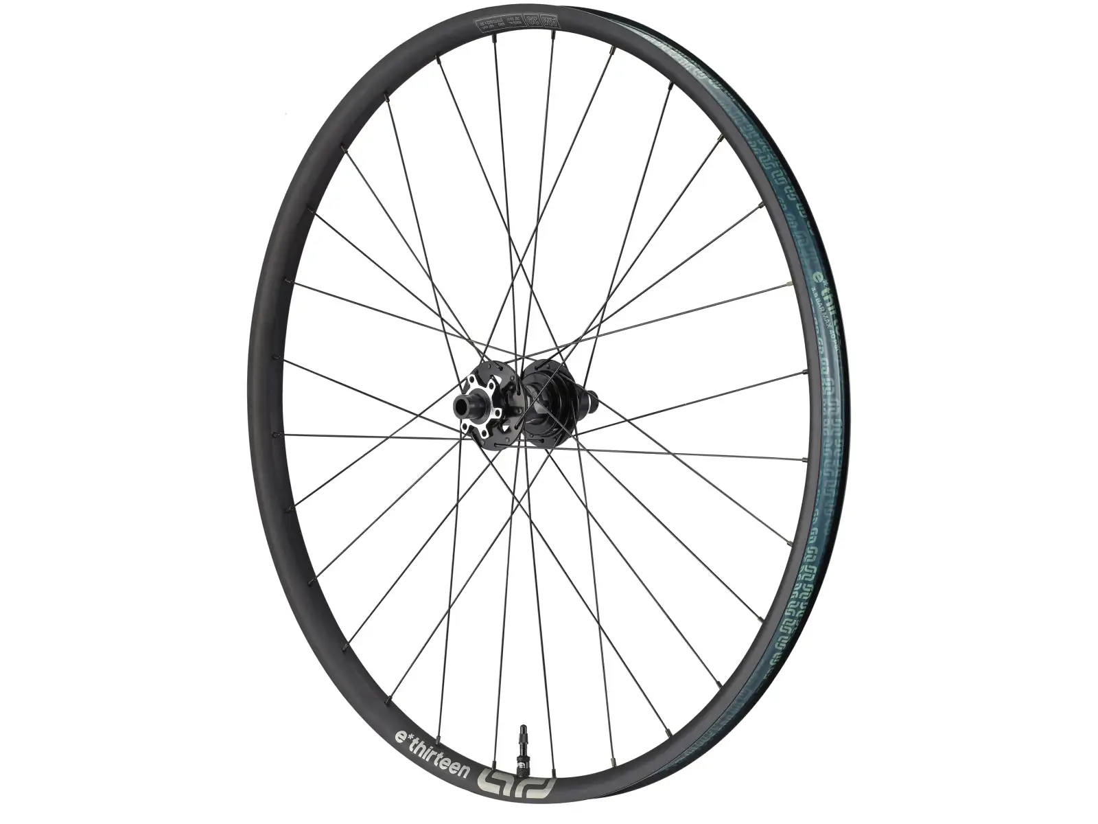E-13 Sylvan Race Alloy Super Boost 29" rear spoked wheel hub XD Black