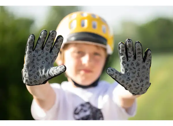 Woom Tens kids gloves sky blue