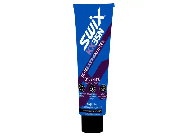 Swix Klister,blue extra ,0°C to -8°C,55g KX35N