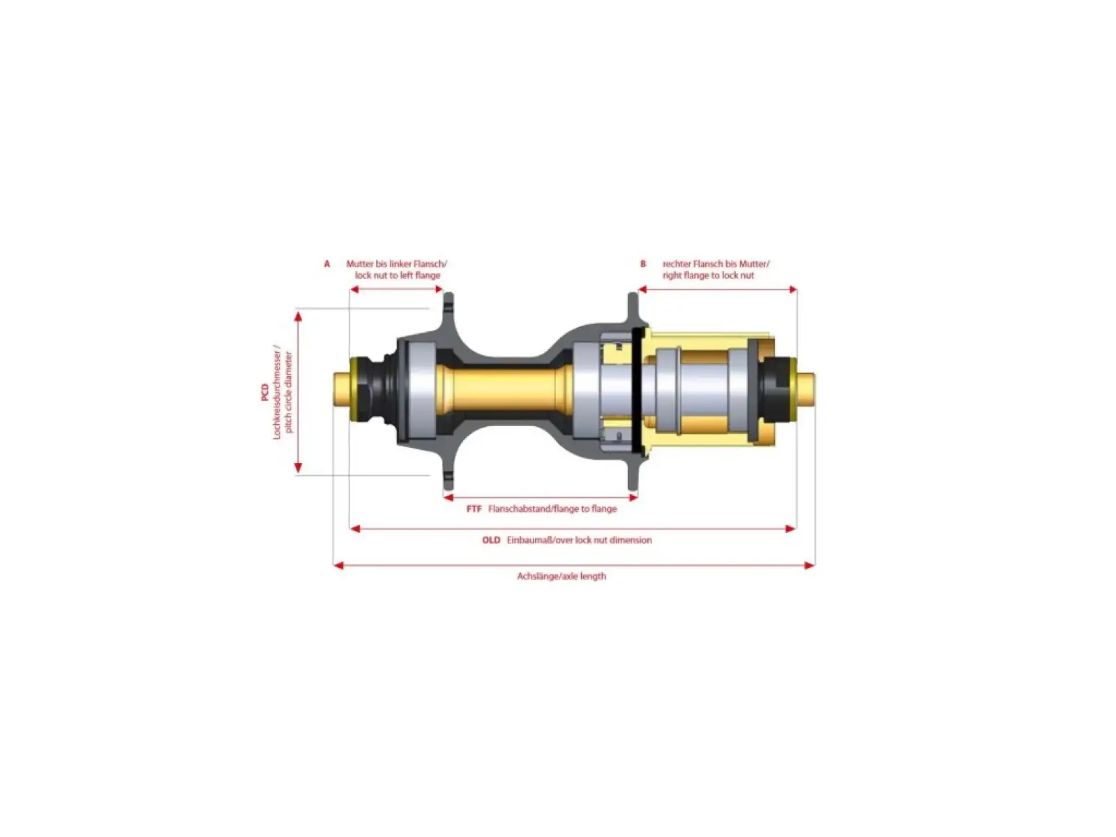 Novatec Al Rear Hub 32 Holes Black Industrial Bearings