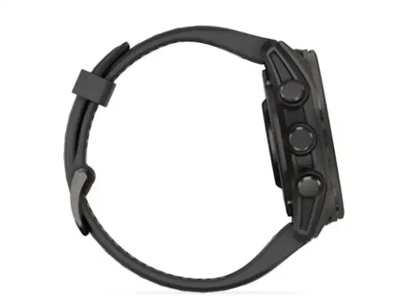 Garmin fenix 8 - 43 mm AMOLED Sapphire smart watch Carbon titanium Black/Pebble grey