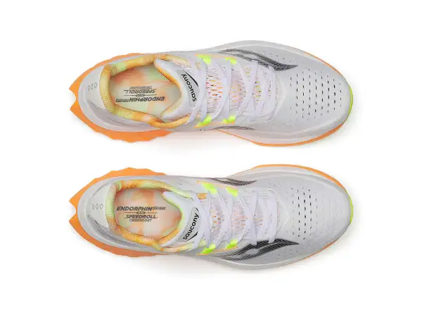 Saucony Endorphin Speed 4 men's running shoes White/Peel