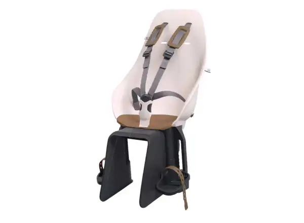 Urban Iki Ta-ke rear bike seat for MIK carriers Sakura Pink/Kurumi Brown