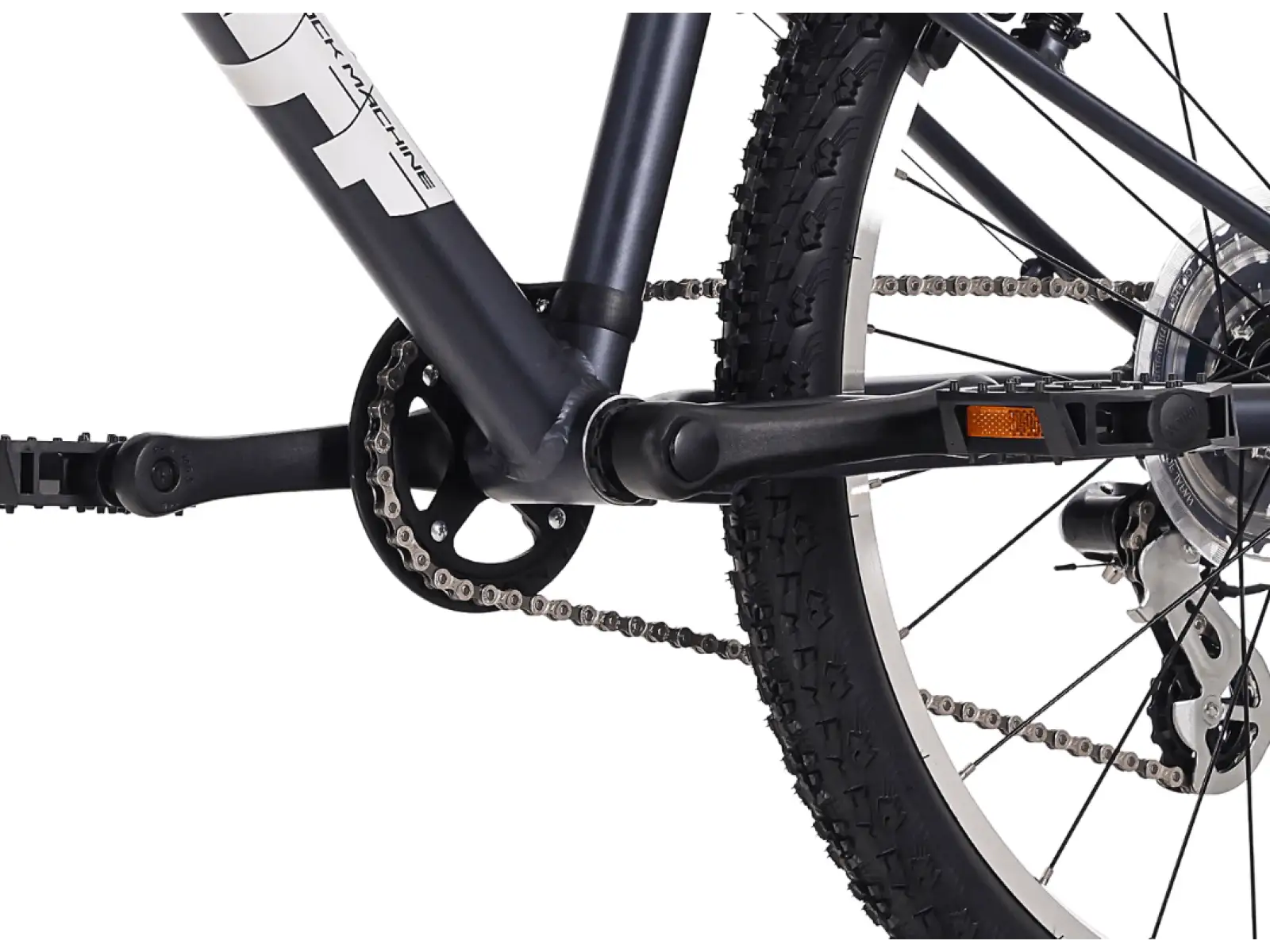 Rock Machine RIFF Jr 24 children's bike Matte Deep Ocean Blue