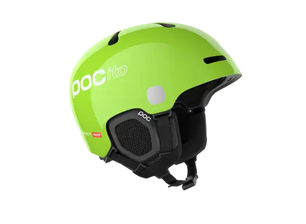 POC POCito Fornix MIPS children's ski helmet Fluorescent Yellow/Green