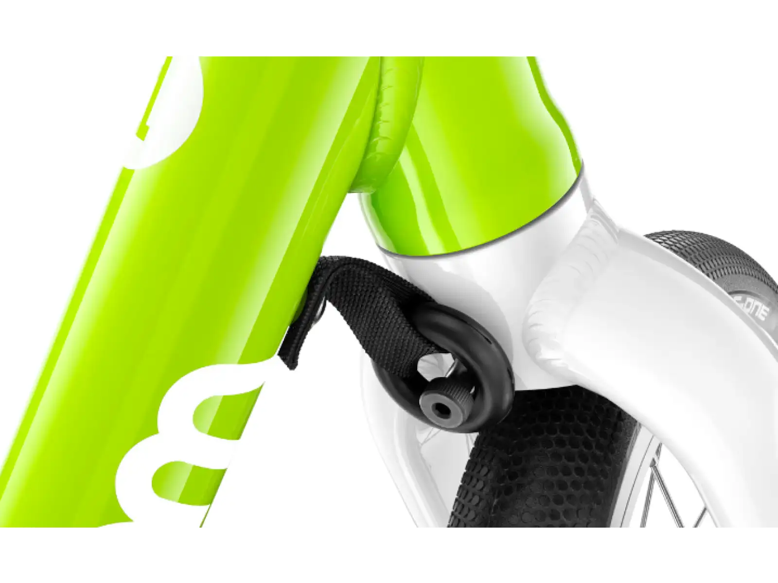 Woom 1 Lizard Lime 12 children's balance bike
