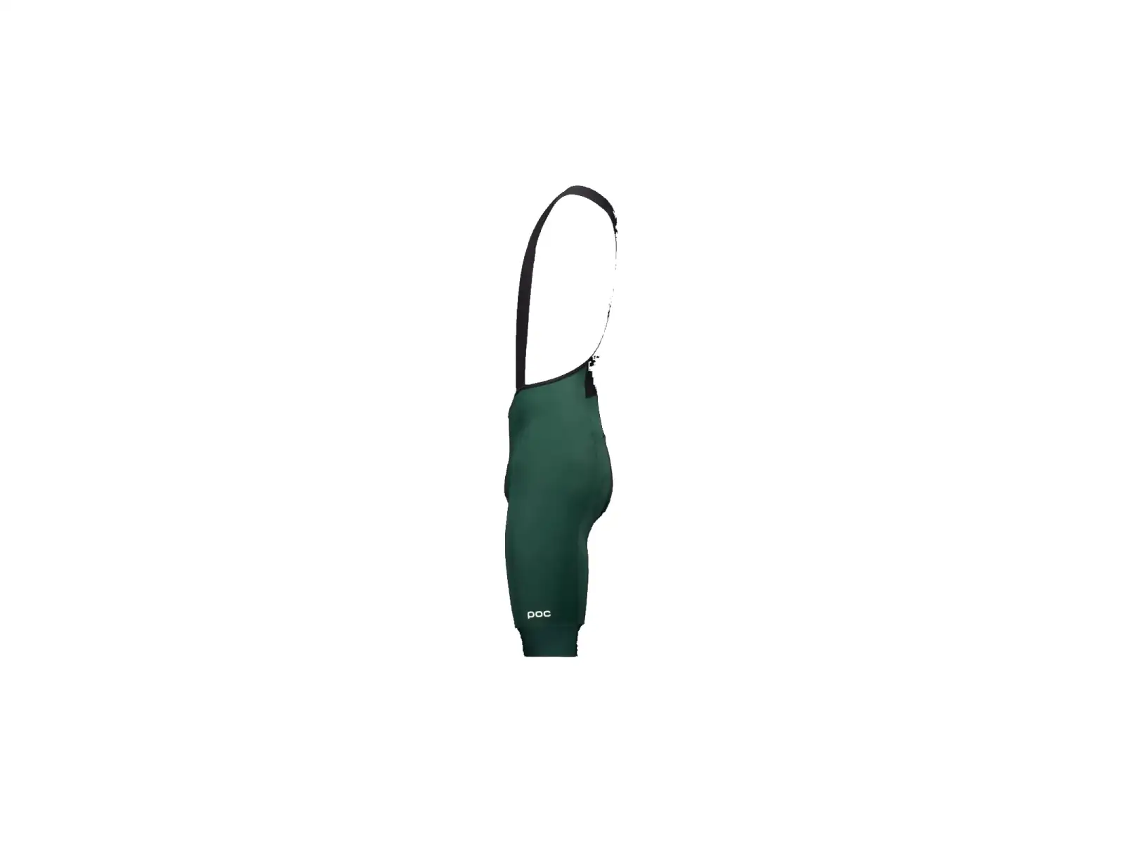 POC Cadence men's shorts with pad and bib Pargasite Green