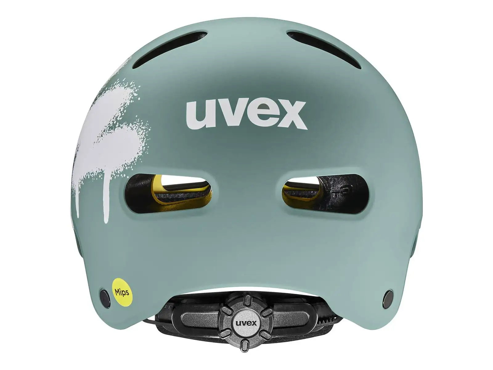 Uvex Kid 4 Style Mips kids helmet Spray Sage Green Matt