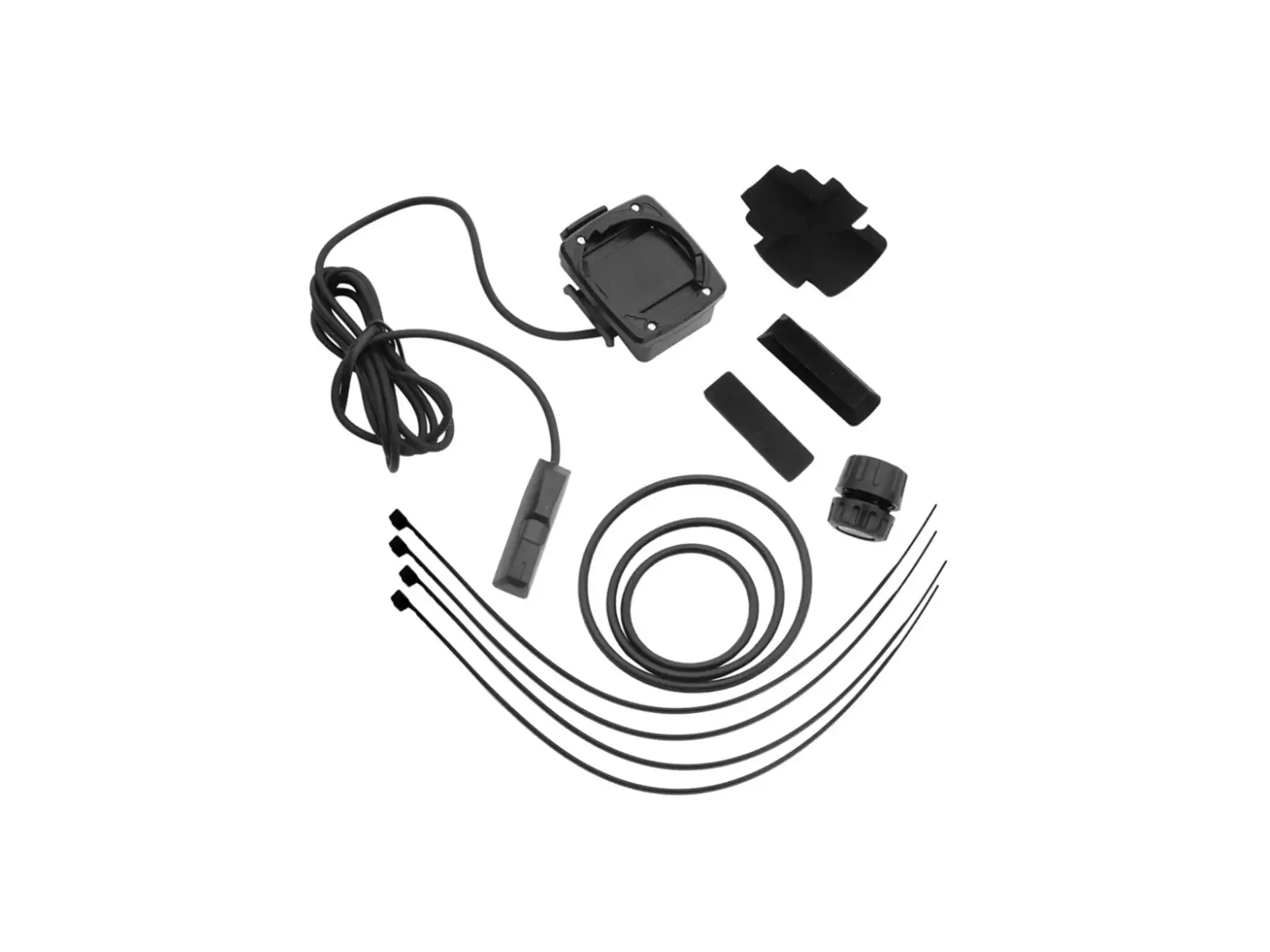 One Bikeparts C.Comp 8 Wired bicycle computer black/grey