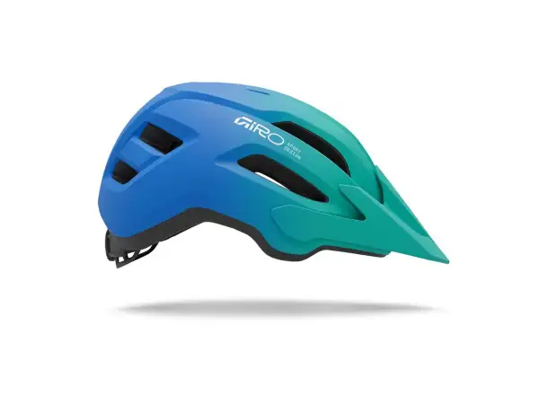 Giro Fixture II MIPS Youth child helmet Mat Aqua Green/Blue Jewel Fade