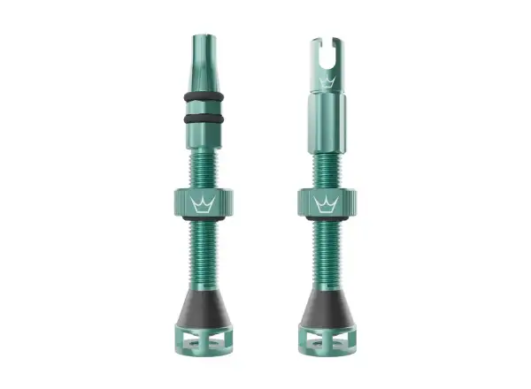 Peatys Holeshot Fast Flow tubeless valves 42 mm Jade