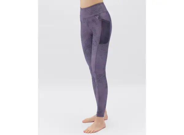 Silvini Veroli women's leggings Plum