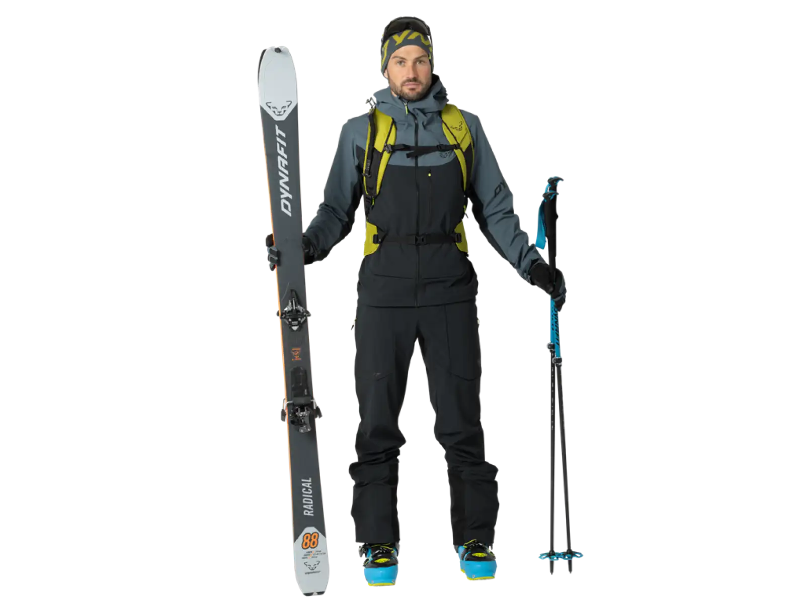 Dynafit Radical 30+ ski mountaineering backpack 30 l Golden Lime/Black Out