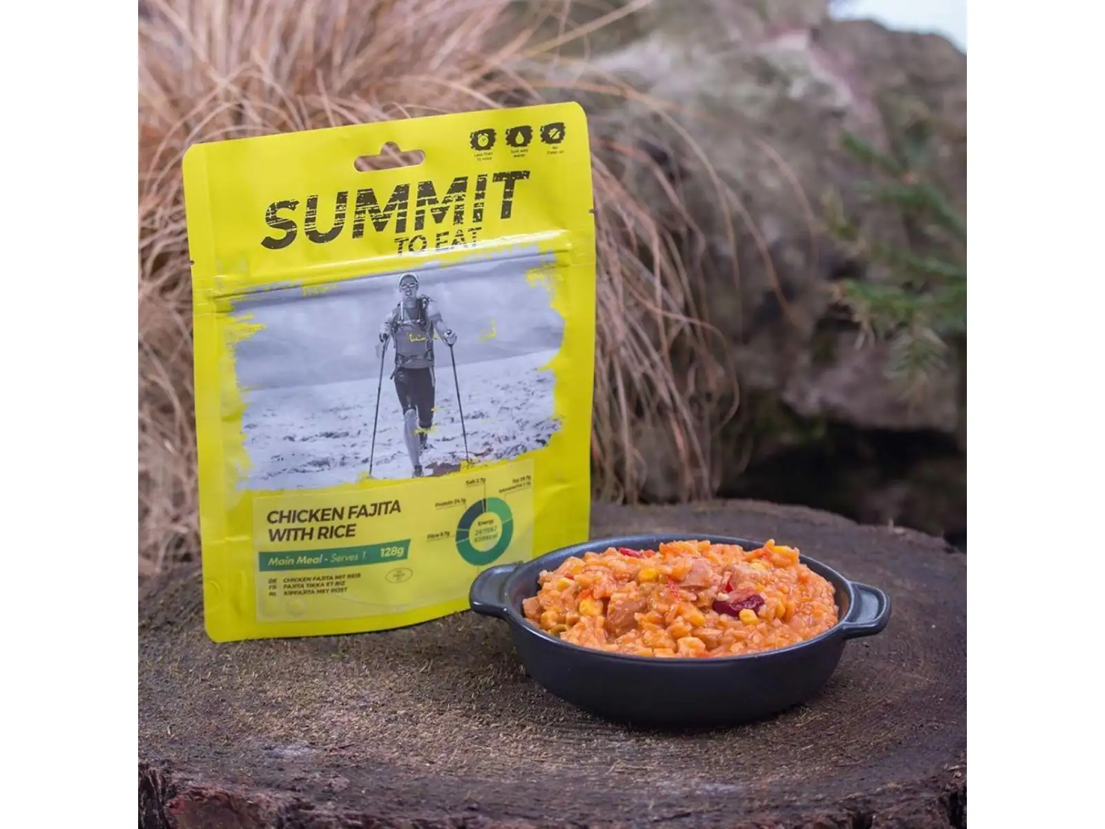 Summit To Eat dehydrated food Chicken Fajita with rice 213 g