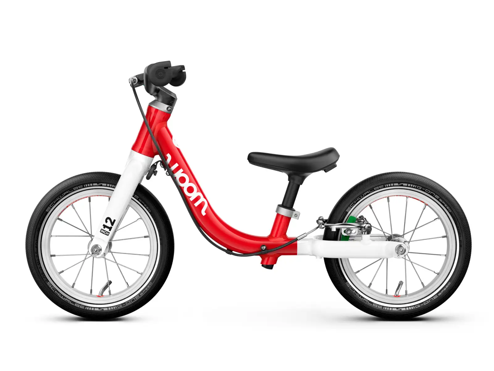 Woom GO 1 children's balance bike 12" Red