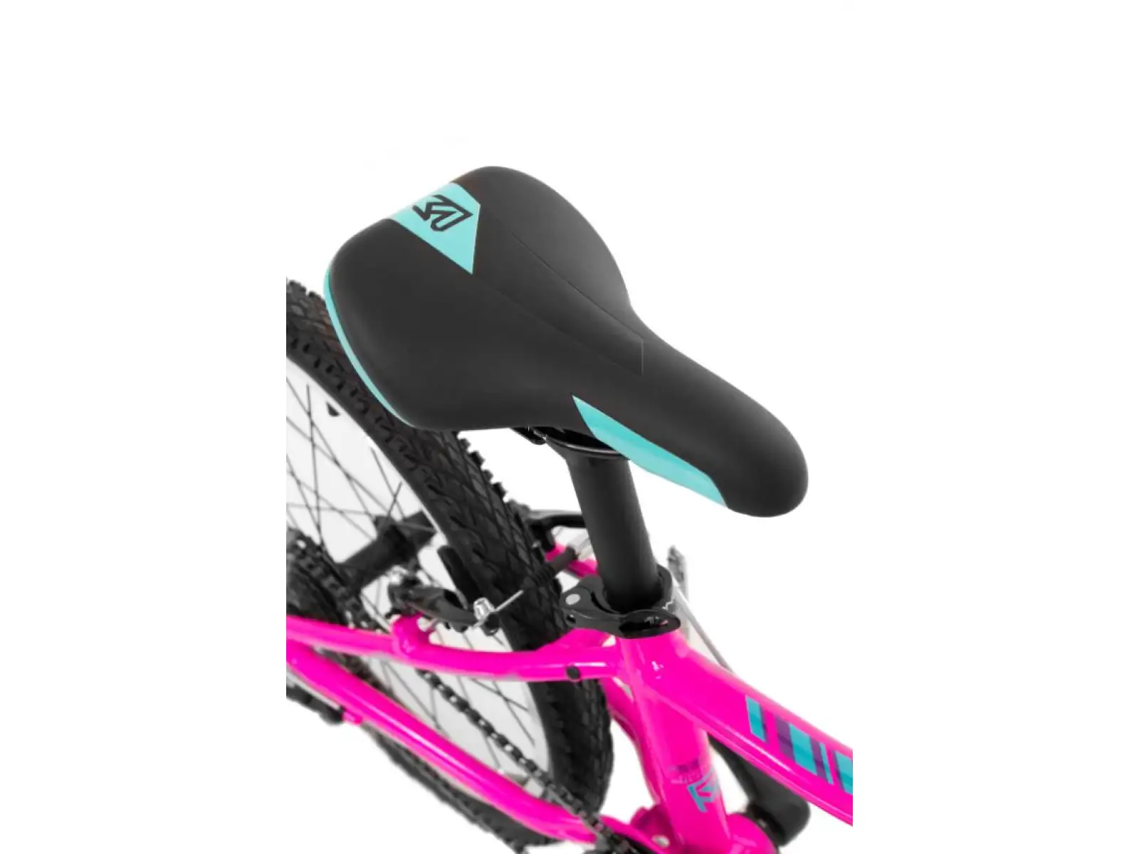Rock Machine Catherine 20 gloss neon pink/Violet/neon cyan children's bike