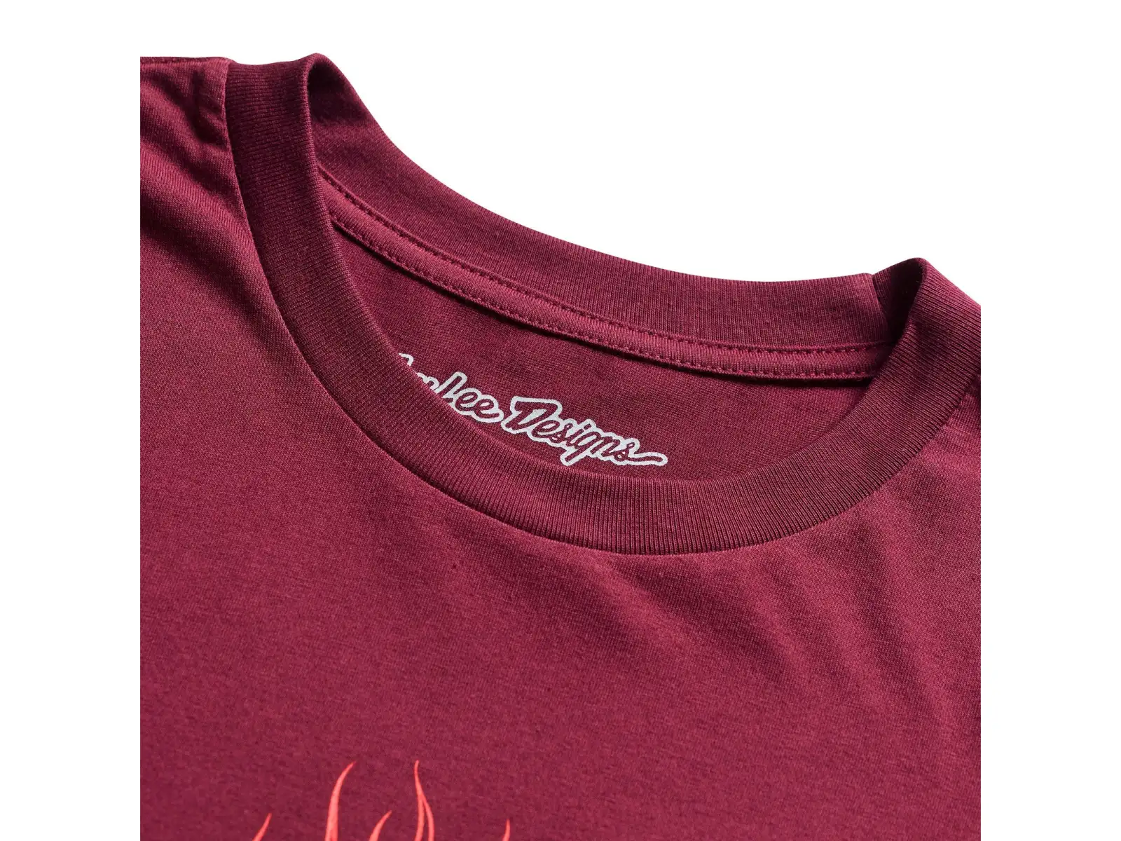 Troy Lee Designs Flame 2 men's short sleeve T-shirt Sangria