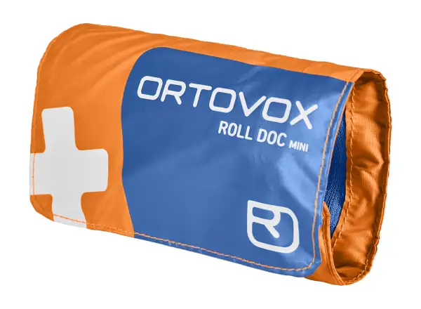 Ortovox First Aid Roll Doc Mini first aid kit Shocking Orange
