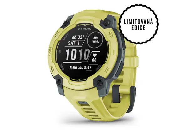 Garmin Instinct E 45 mm smartwatch Electric Lime/Electric Lime band