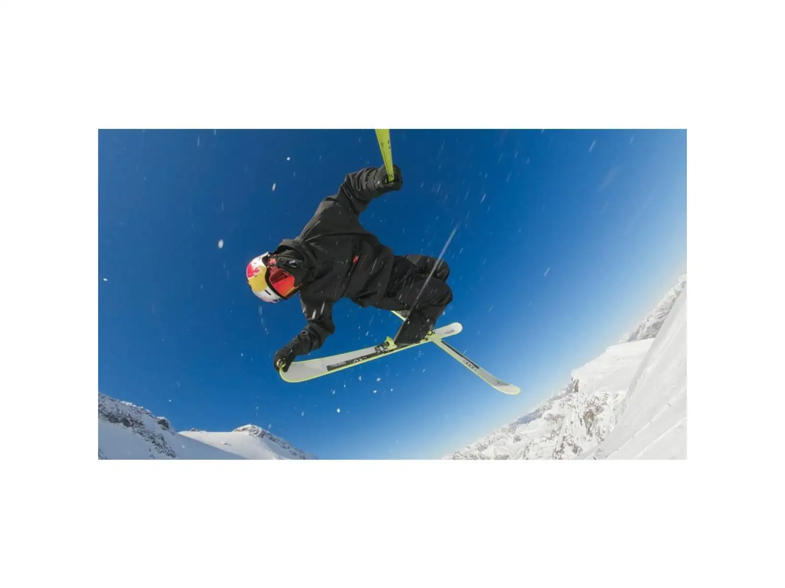 GoPro camera mount on handlebars
