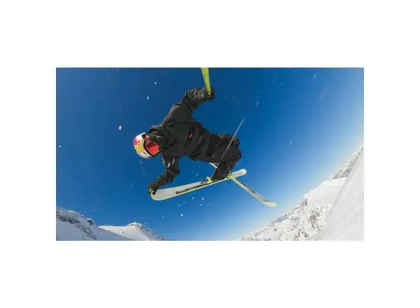 GoPro camera mount on handlebars