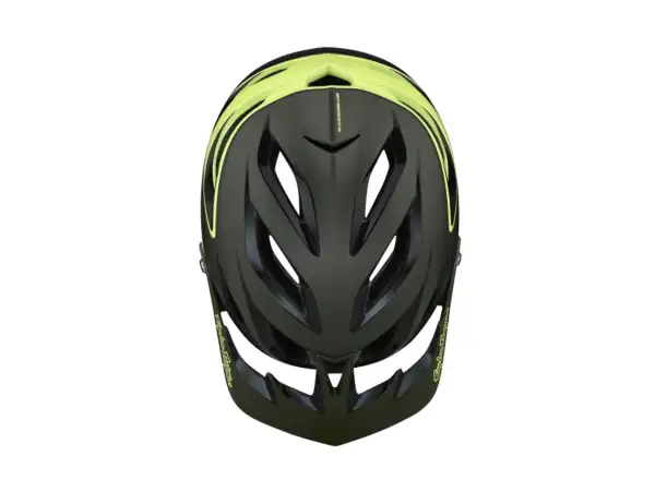 Troy Lee Designs A3 Mips helmet Uno Glass Green