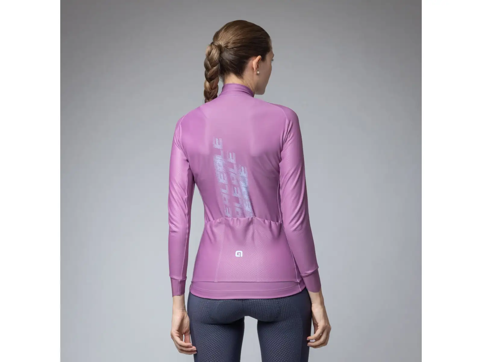 Alé PR-E Identity women's insulated jersey long sleeve Orchid