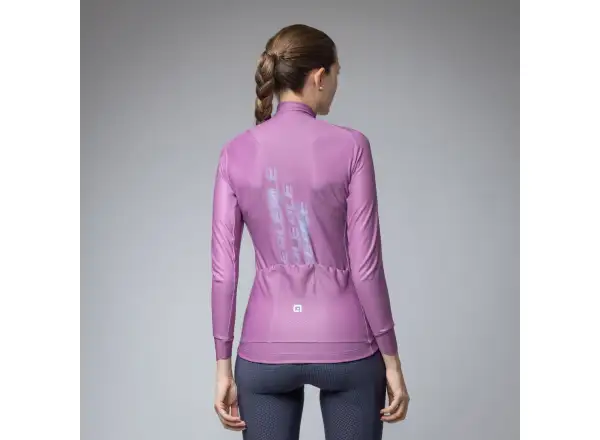 Alé PR-E Identity women's insulated jersey long sleeve Orchid