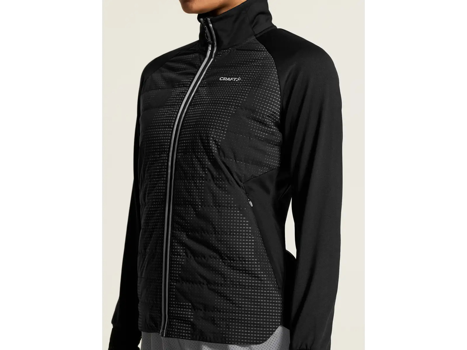 CRAFT SubZ Lumen women's running jacket black