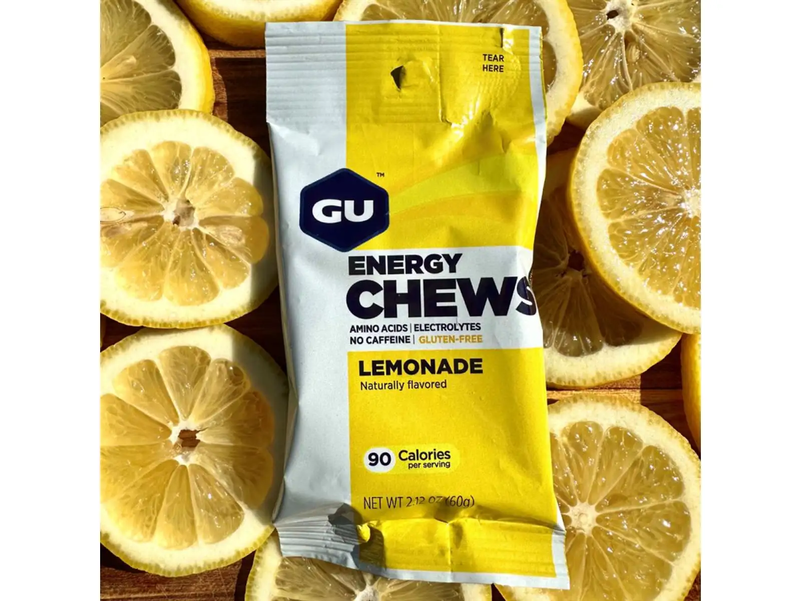 GU Energy Chews candies Lemonade 60g